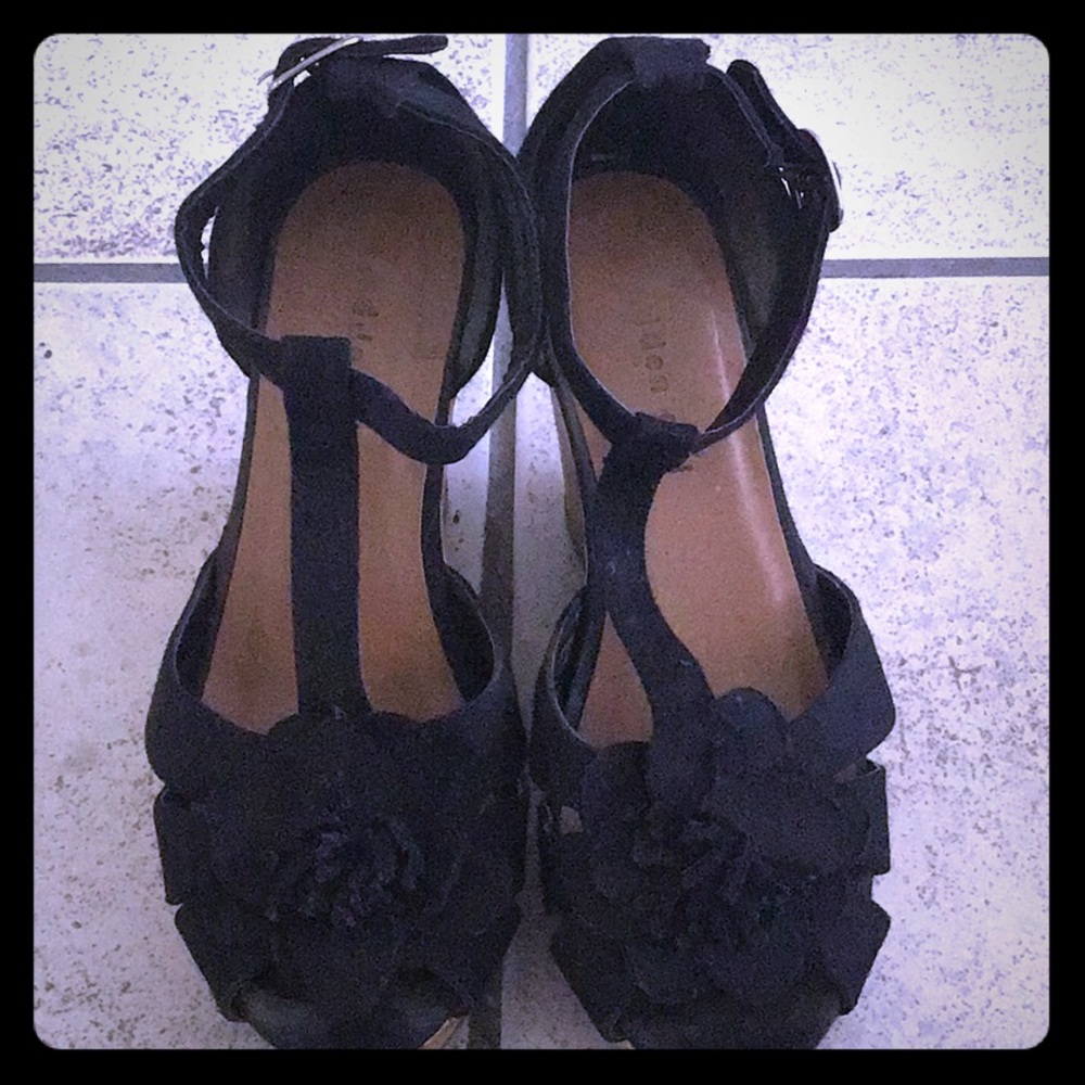 Madden girl black wedges Sale 3 for $20
